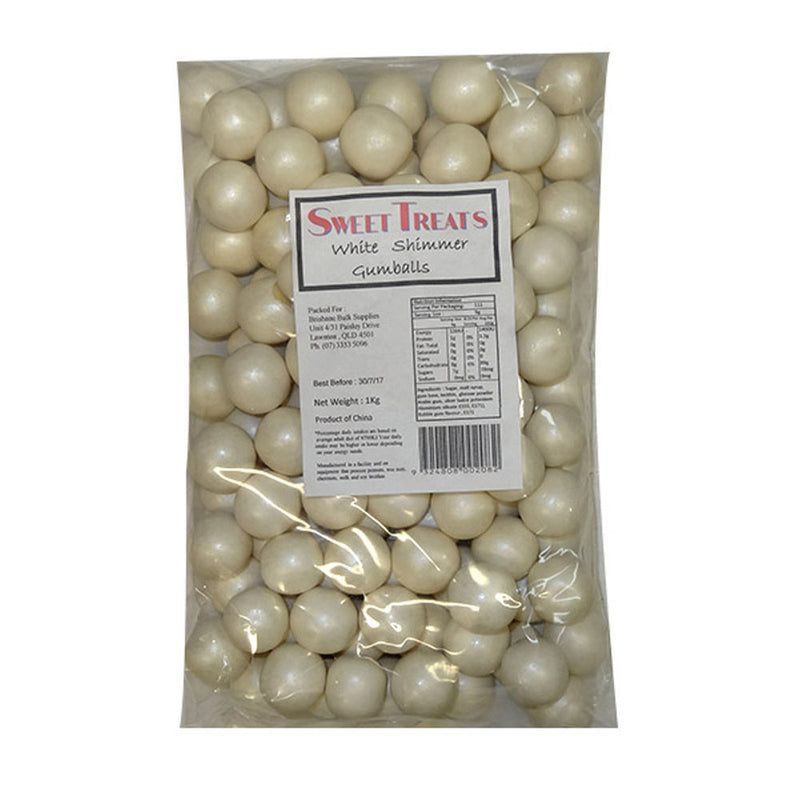 Zoete traktaties glinsteren Gumballs bulk 1 kg