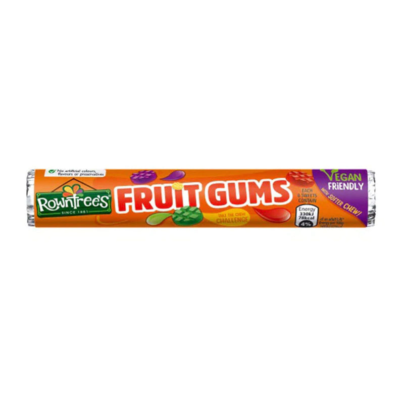 Rowntree Fruit Gums (27x47g Tubes)