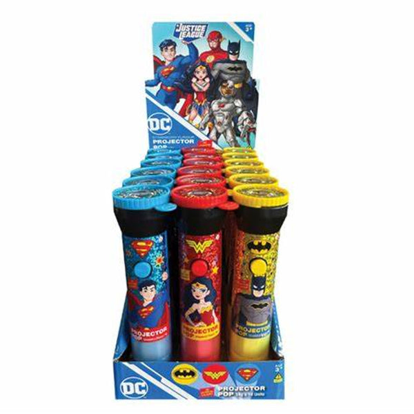 Justice League Projector Pops (14gx18pc)