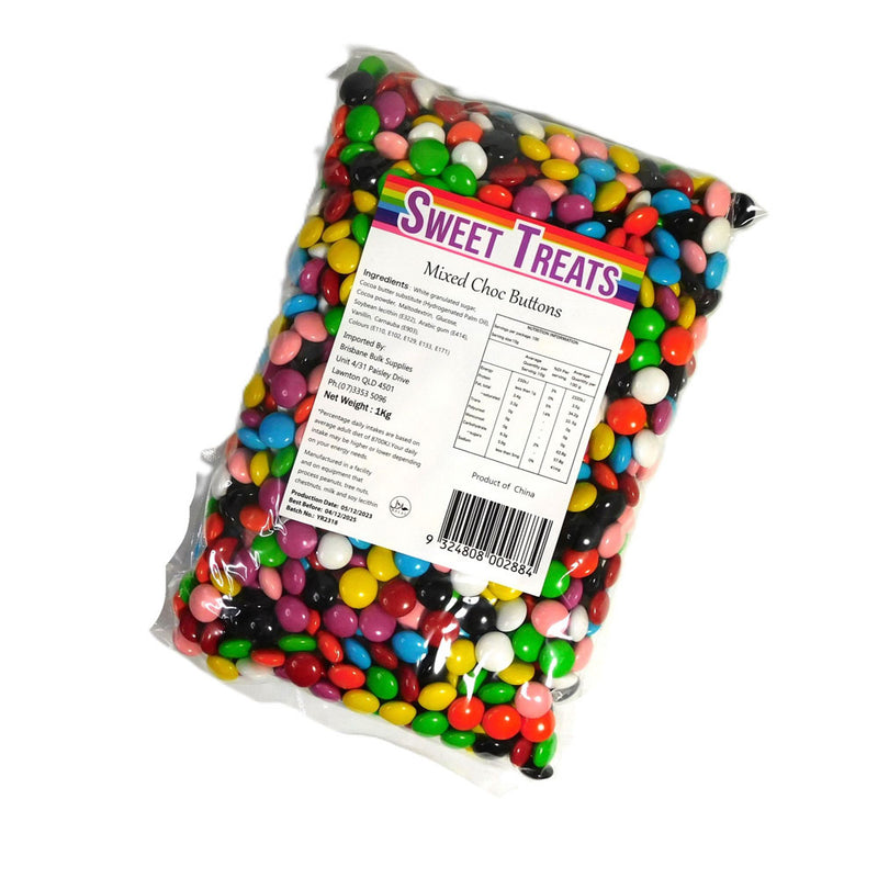 Sweet Treats Choc Buttons 1kg