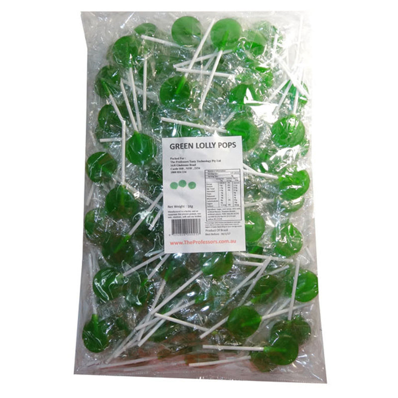 Sweet Treats Flat Pops 1kg (environ 125pc)