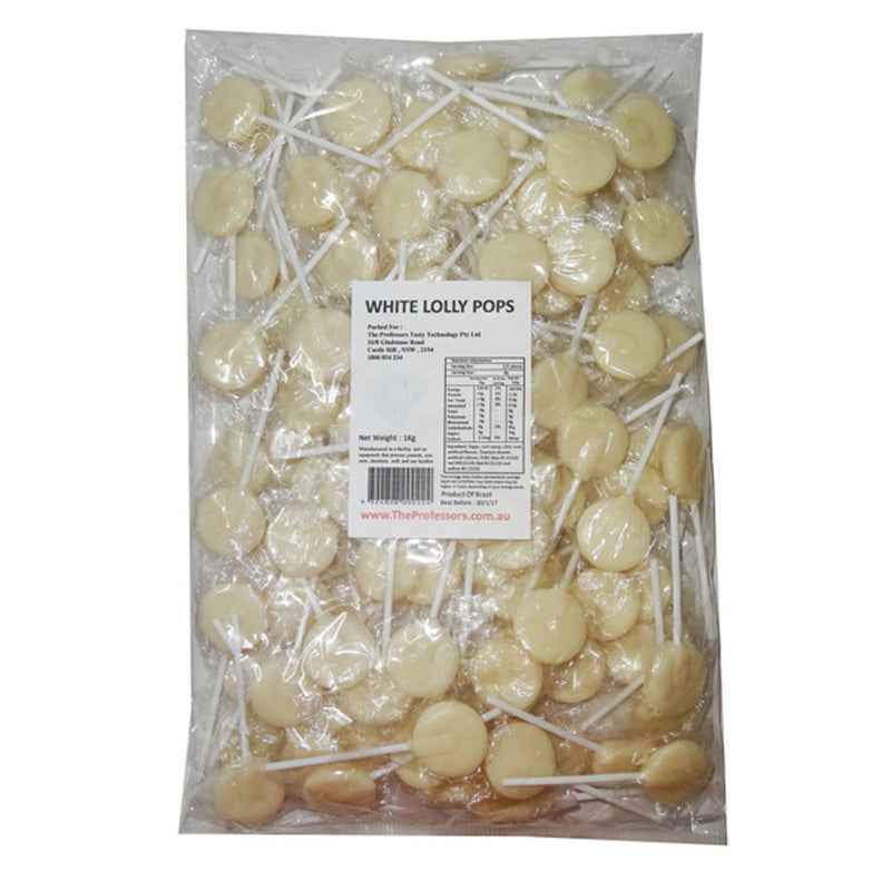 Süße Leckereien flache Pops 1 kg (ca. 125pc)