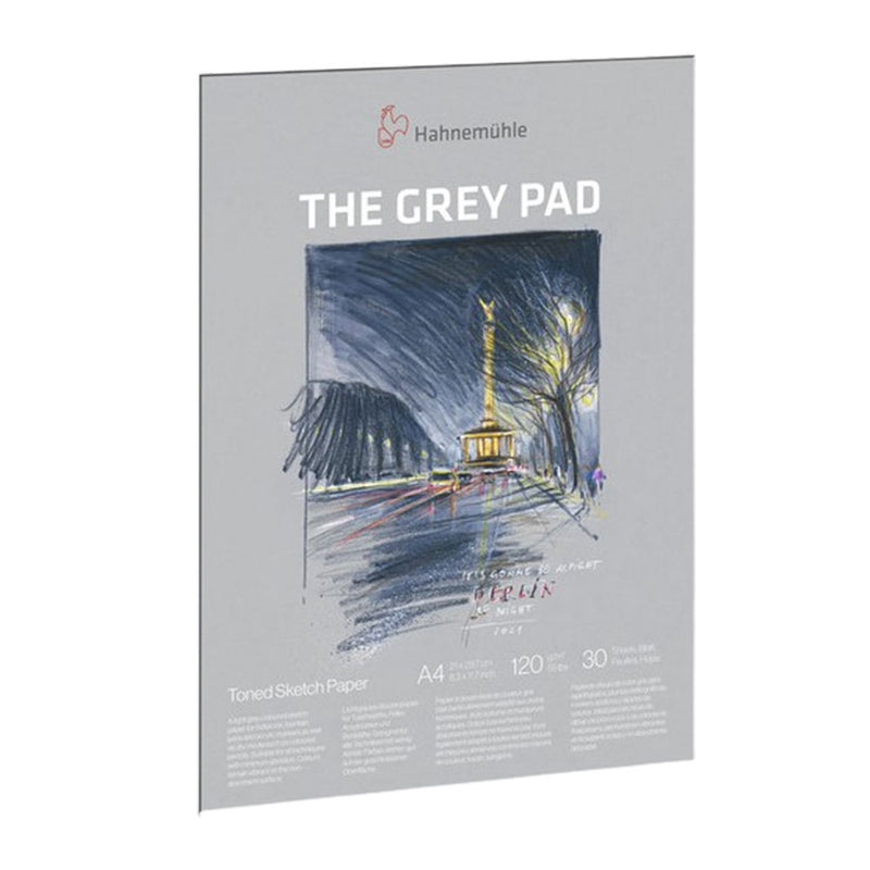 Hahnemuehle Grey Töntiert 30 Blatt Sketchpad 130GSM