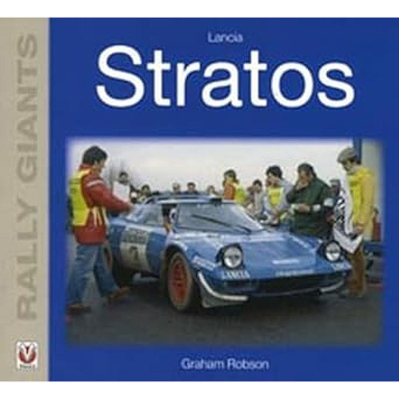 Lancia Stratos Rally Giants Book by Graham Robson