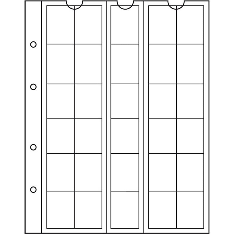 Leuchtturm Numis Coin Sheets 5pk