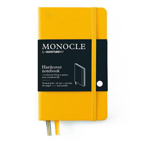 Leuchtturm Monocle Hardcover Dotted Notebook A6