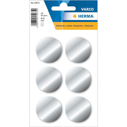 Herma Multi-Purpose Labels (Silver)