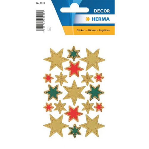 Herma Stars Decor Sticker