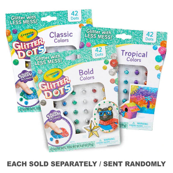 Crayola glitter dots vullen packs