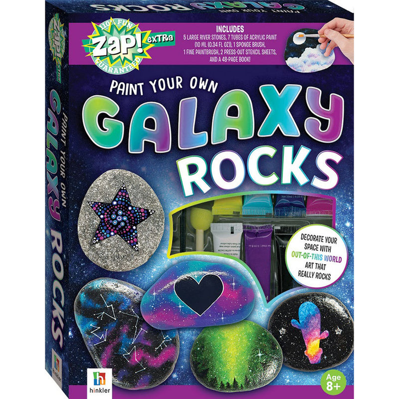 Paint Your Own Galaxy Rocks Kit