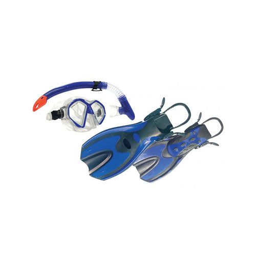 Porpoise Snorkel Set (Blue)