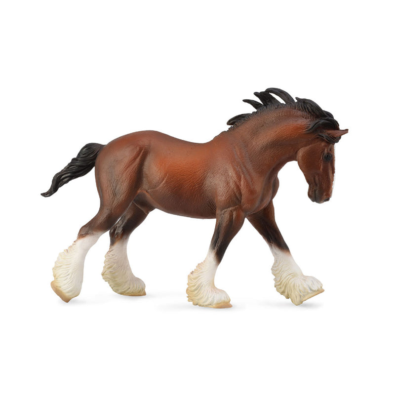 Figure d'étalon Collecta Clydesdale (XL)