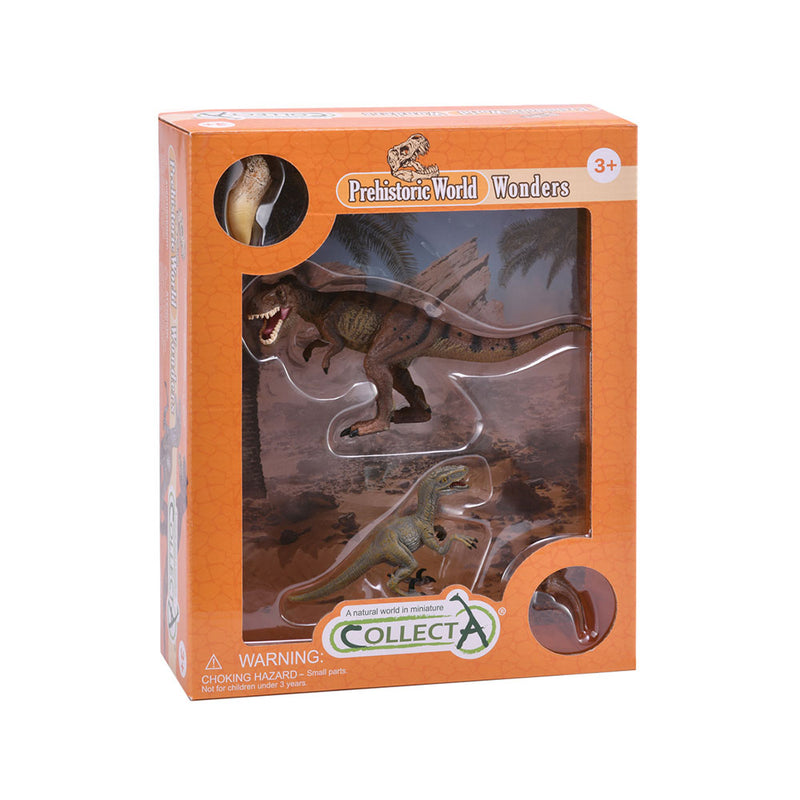 Collecta dinosaurus vraagt ​​zich af cadeau -set