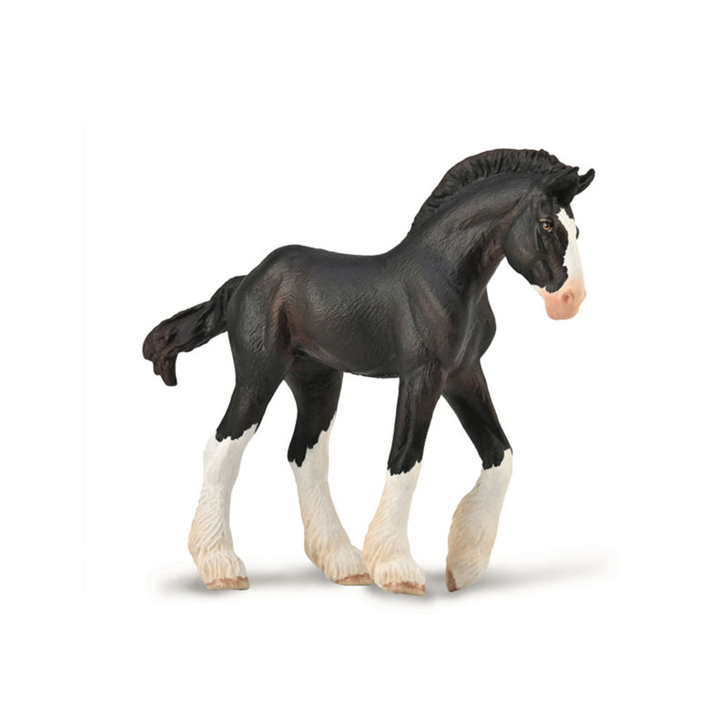 CollectA Clydesdale-Fohlen-Figur (mittel)