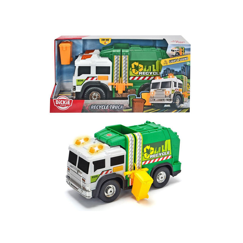 Dickie Toys Recycle Truck with Light and Sound 30cm