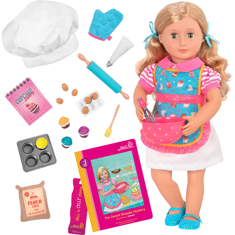 Unsere Generation Fashion Doll mit Buch 46 cm