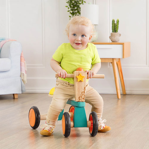 Smooth Rider Wooden Bike