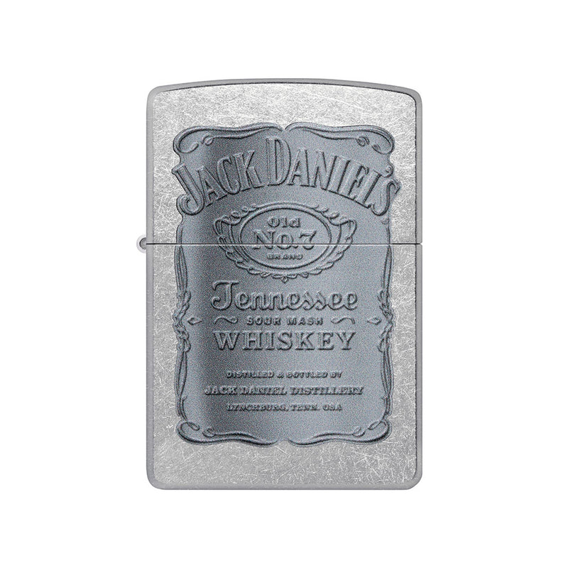  Zippo Jack Daniel's Street Chrome Sturmfeuerzeug