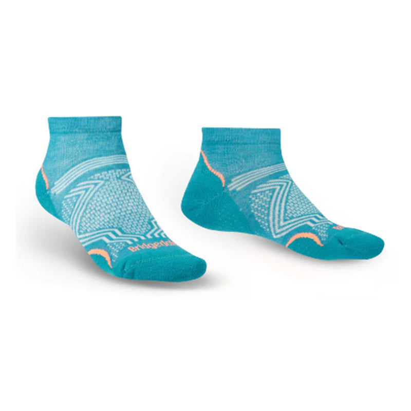 Chaussettes basses Hike Ultralight T2 Coolmax pour femmes (bleu sarcelle)