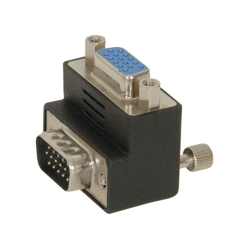 VGA -plug op socket 90 graden adapter