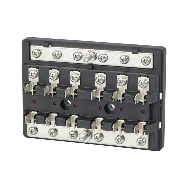 6-Way 3AG Fuse Block with LED Indicators