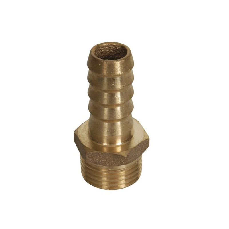 Bewerkte bronzen connector met staart