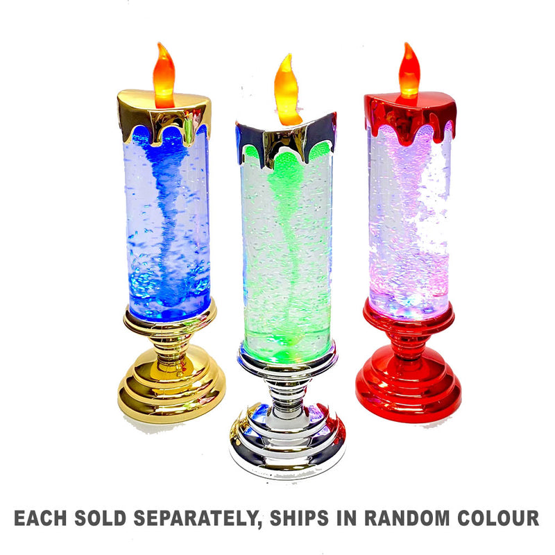 Magic Tornado Rainbow LED Candle Light