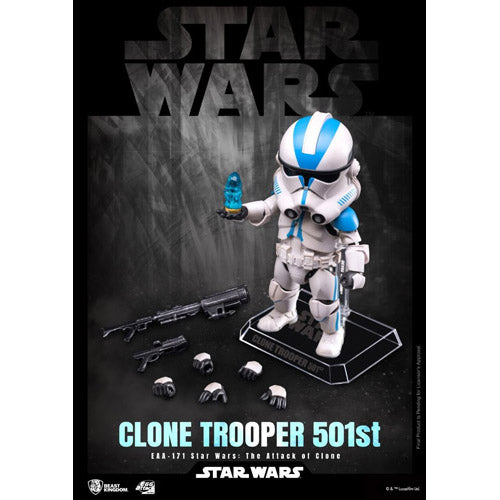 BK Egg Attack Action Star Wars Clone Trooper 501st Figure