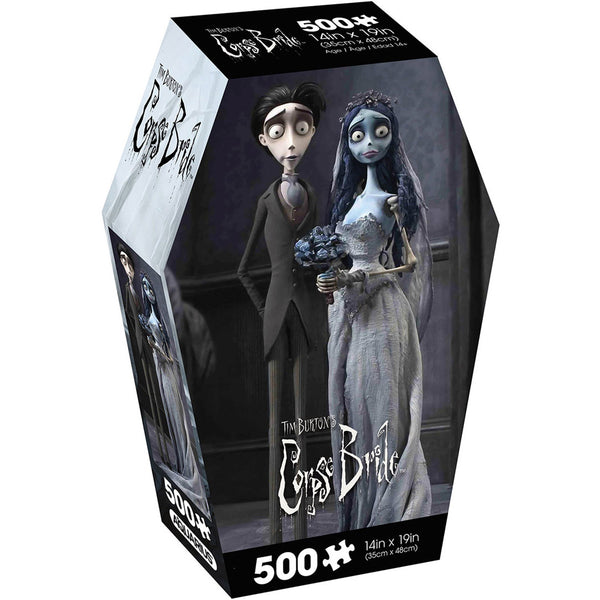 Aquarius Tim Burtons Corpse Bride Coffin Box Puzzle 500pc