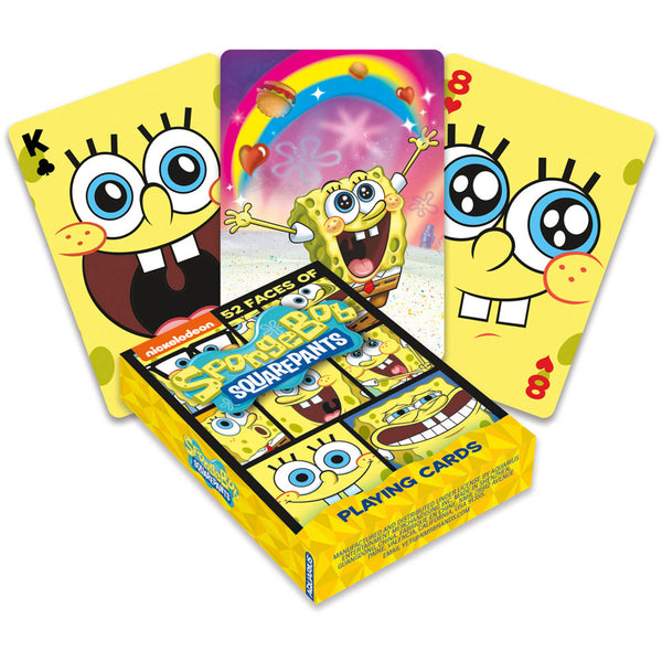 Spongebob Squarepants Faces Playing Cards