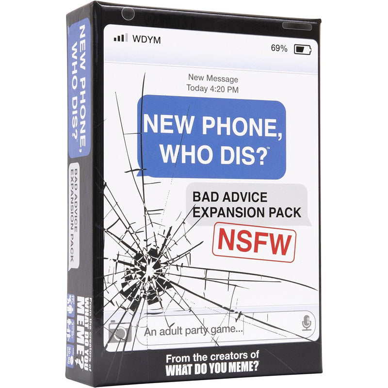 New Phone, Who Dis? Bad Advice Expansion Pack Party Game