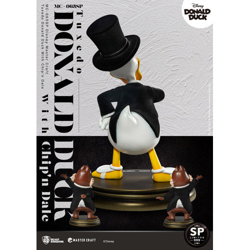 BK Master Craft Tuxedo Donald Duck with Chip'n Dale Figure