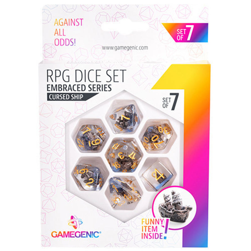 GameGenic omarmde serie RPG Dice Set 7pcs Set 7pcs