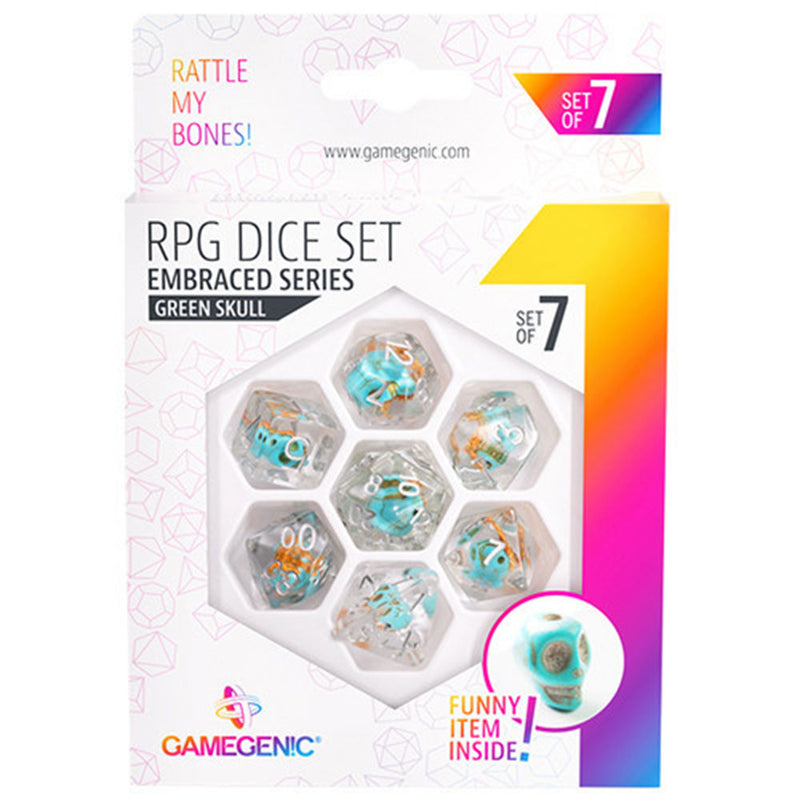 GameGenic omarmde serie RPG Dice Set 7pcs Set 7pcs