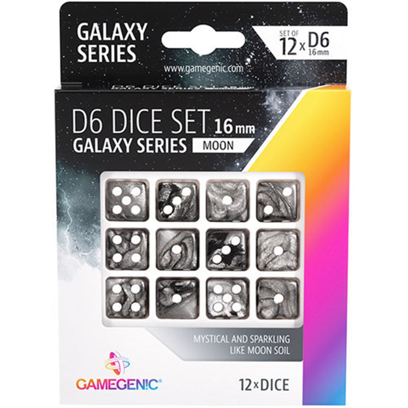 GameGenic Galaxy Series D6 Dice Set 16mm (12 stcs)