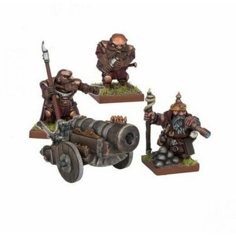 Kings of War Dwarf Bombard Miniature