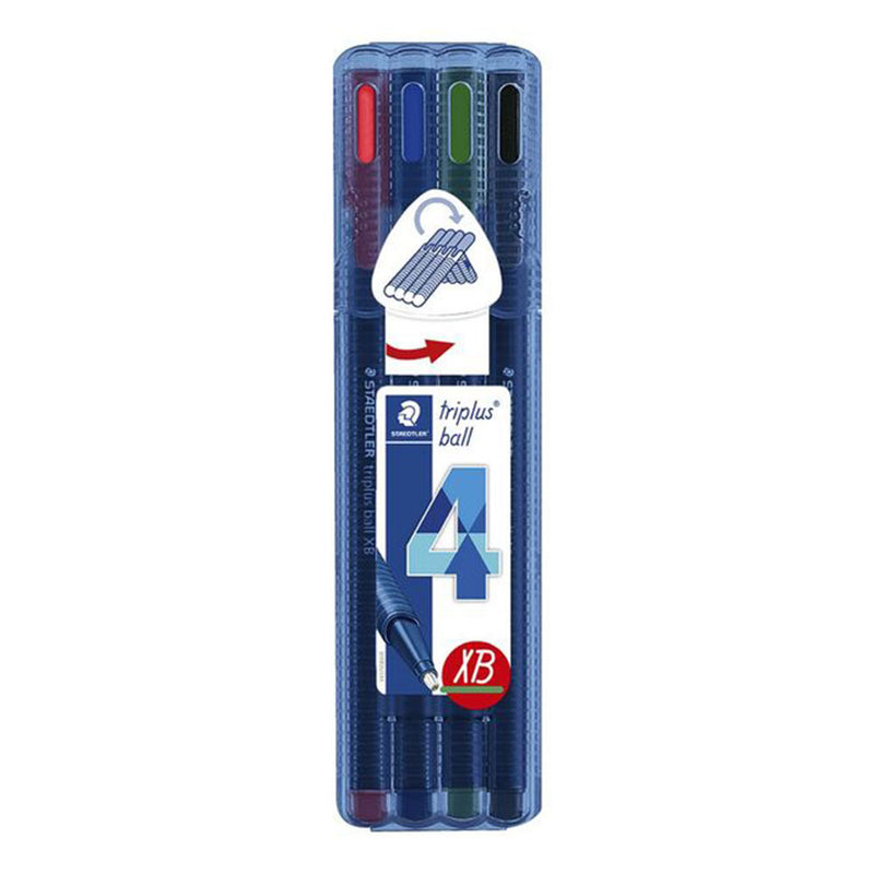  Staedtler Triplus Kugelschreiber (4 Stück)