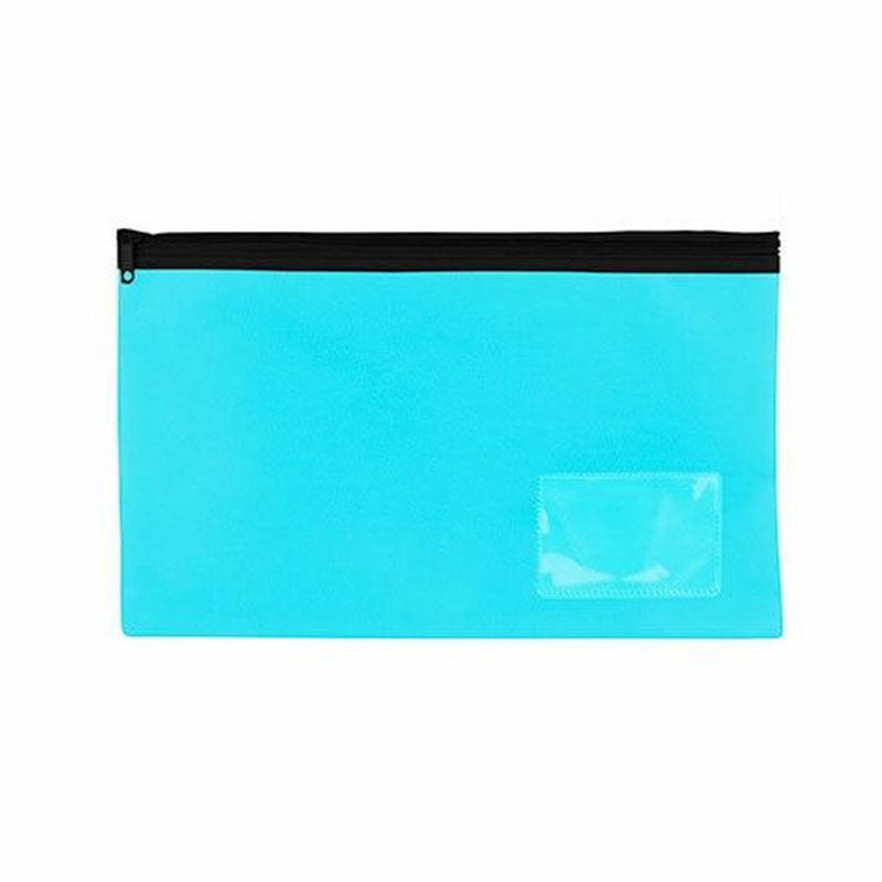 Celco Bright Pencil Case met 1 zip (marien blauw)