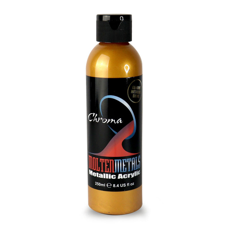  Chroma geschmolzene Metallic-Farbe 250 ml