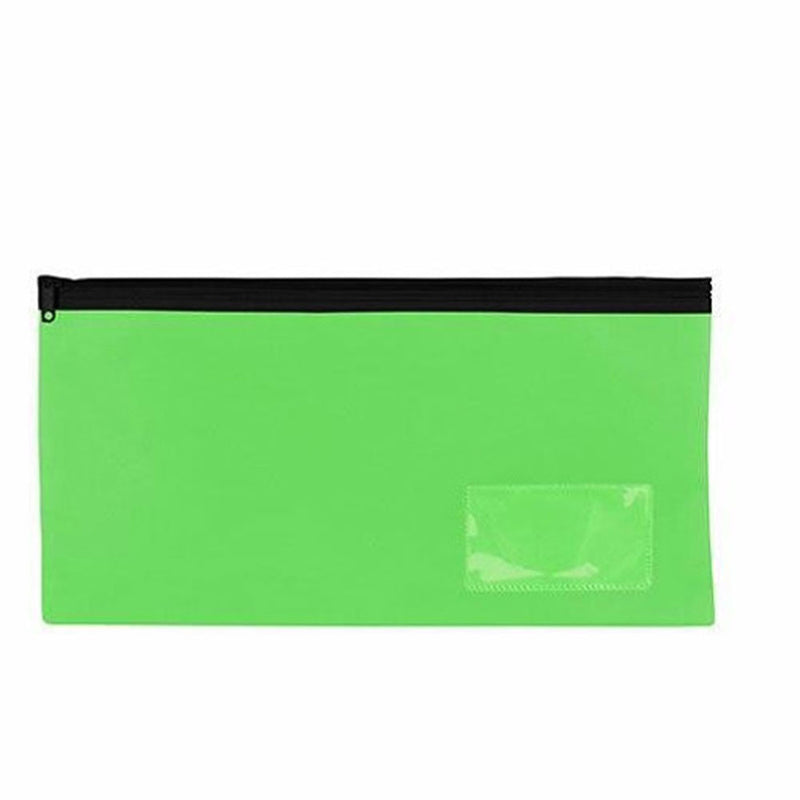 Étui au crayon lumineux Celco avec 1 zip (vert lime)