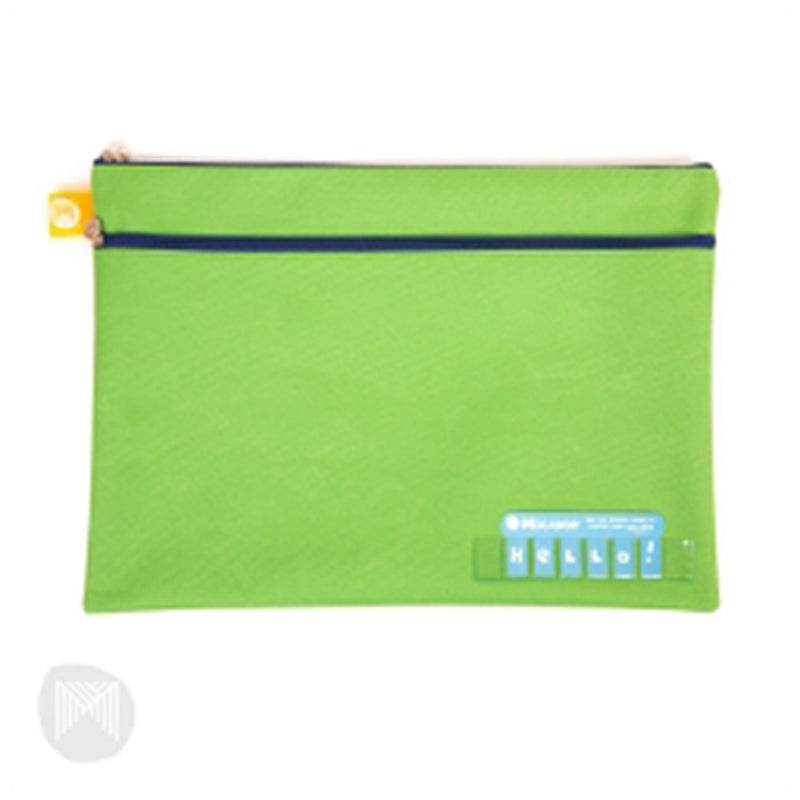 Micador Name Pencil Case met Twin Zip (375x264mm)