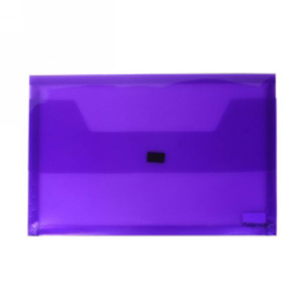 Foldermate Pop Gear Document Wallet Hook & Loop (Purple)