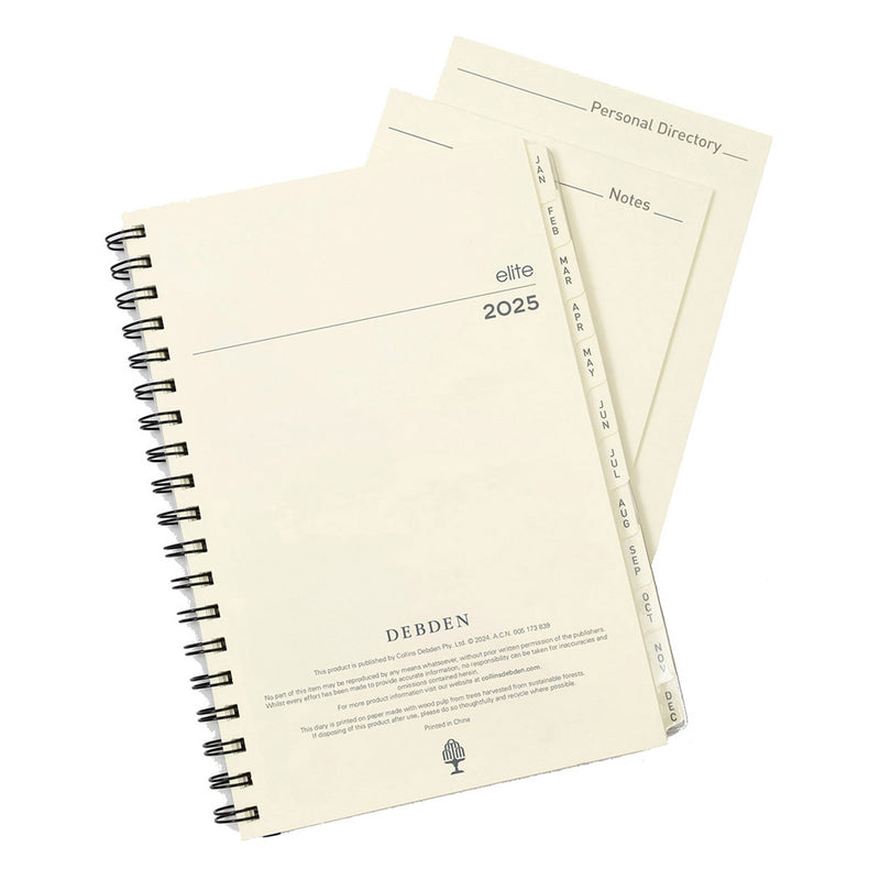 Debden Elite Compact 2025 Diary Refill (190x127mm)