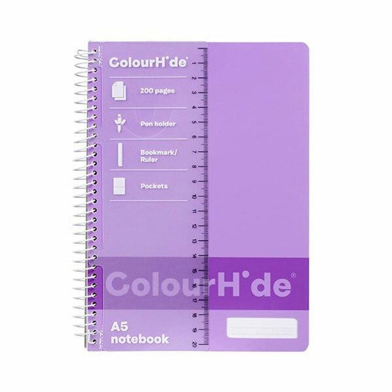 Colourhide A5 Notebook 200pg