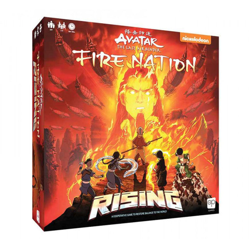 Avatar The Last Airbender Fire Nation Rising Board Game