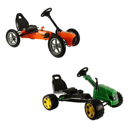 Pedal-Powered Go Kart (71x45x43cm)