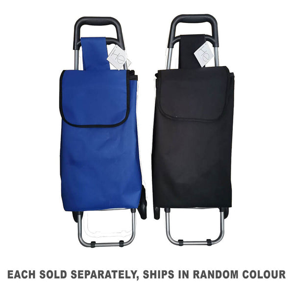 Shopping Trolley Black/Blue (92x26cm)