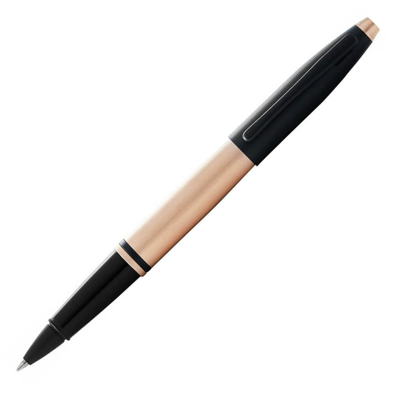 Cross Calais Brushed Rose Gold and Black Pen