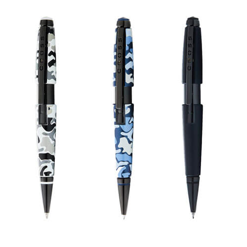 Cross Edge Rollerball Pen w/ Black PVD