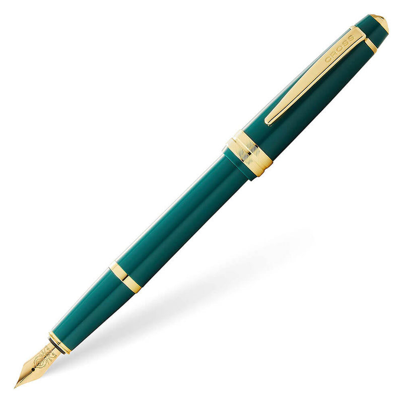 Cross Bailey Light Gloss Fountain Pen (groen/goud)